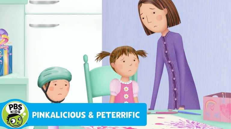PINKALICIOUS & PETERRIFIC | Don’t Cry Over Spilled Paint | PBS KIDS
