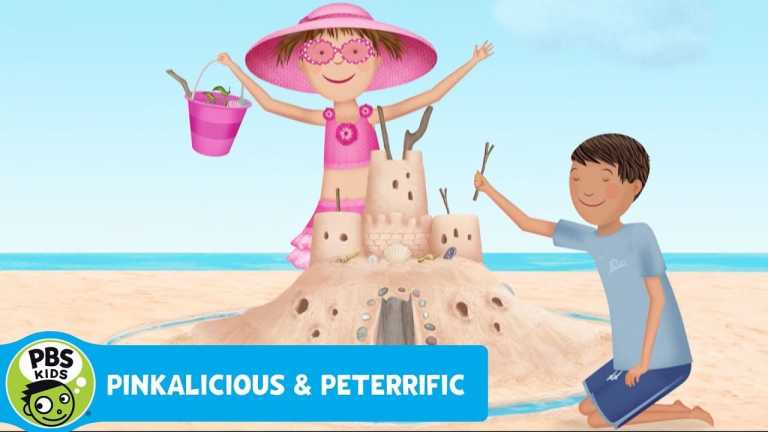 PINKALICIOUS & PETERRIFIC | Building a Sand Palace | PBS KIDS