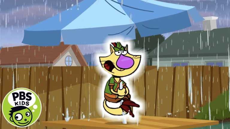 Nature Cat | 🙀💧Nature Cat Is Afraid of Water! | PBS KIDS