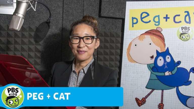 PEG + CAT | Behind the Scenes with Sandra Oh – Peg and Cat Save the World | PBS KIDS
