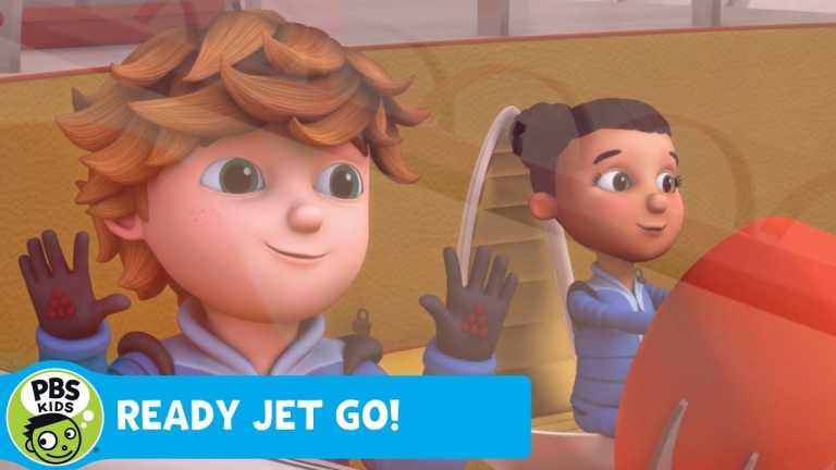 READY JET GO! | Flying Over the Bortronian City | PBS KIDS