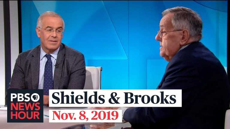 Shields and Brooks on public impeachment hearings, Kentucky election results