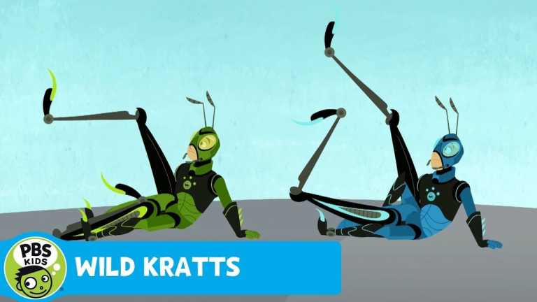 WILD KRATTS | Grasshopper Powers! | PBS KIDS
