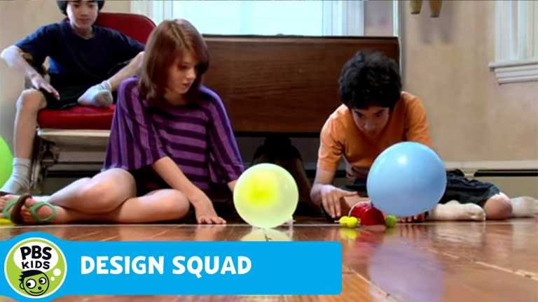 DESIGN SQUAD | DIY Balloon Car | PBS KIDS