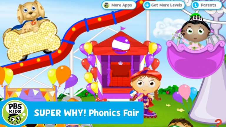 APP | SUPER WHY! Phonics Fair | PBS KIDS