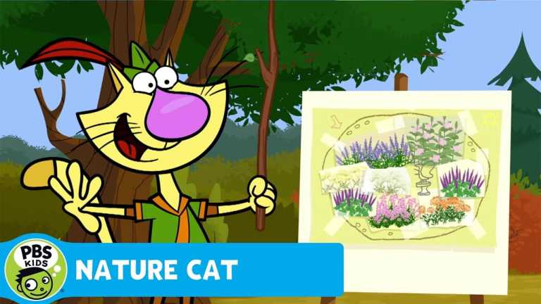 NATURE CAT | Butterfly Garden! | PBS KIDS
