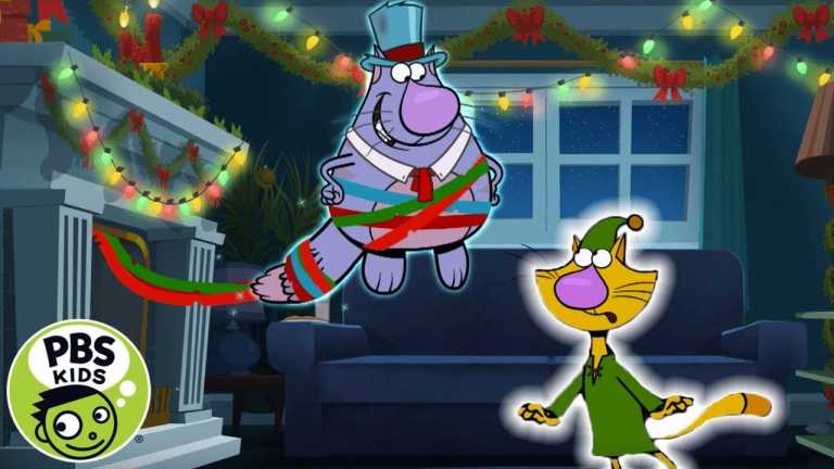 Nature Cat | 👻🙀A Christmas Ghost!? | PBS KIDS
