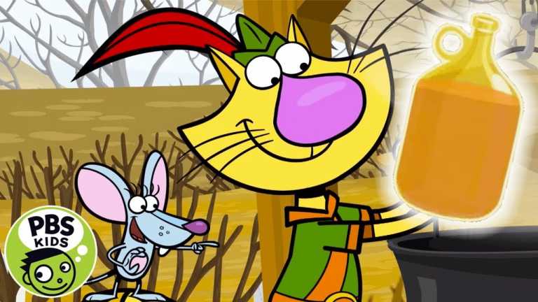Nature Cat | 🥞🍁Making Maple Syrup from Tree Sap! | PBS KIDS