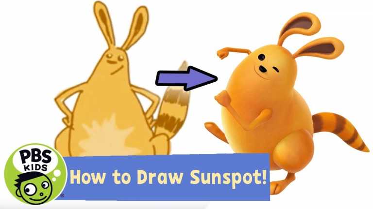 Ready Jet Go! | How to Draw Sunspot! | PBS KIDS