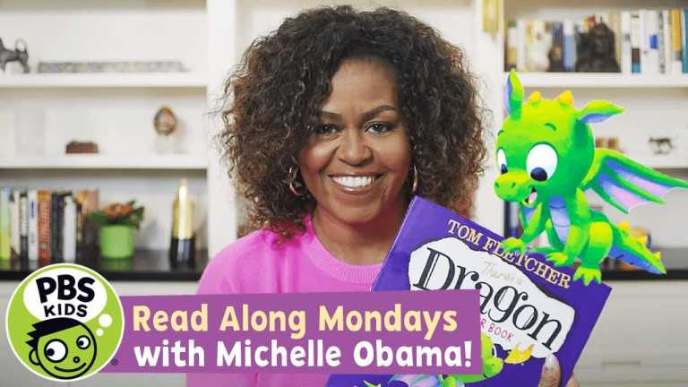 READ ALONG with MICHELLE OBAMA | There’s a Dragon in Your Book | PBS KIDS
