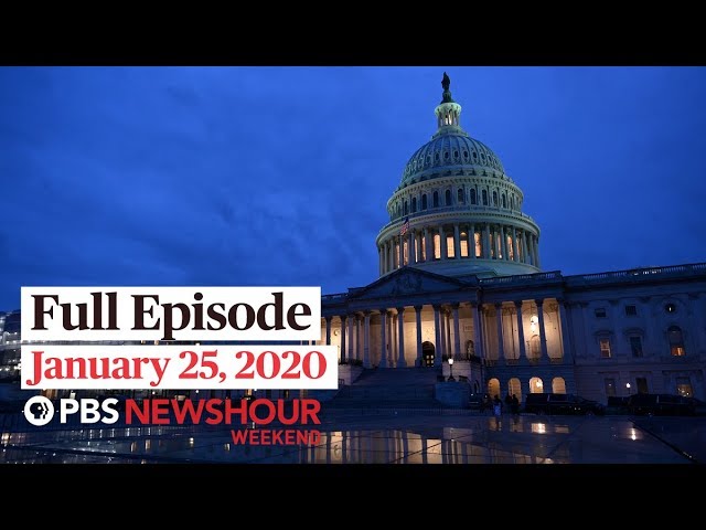 PBS NewsHour Weekend full episode January 25, 2019