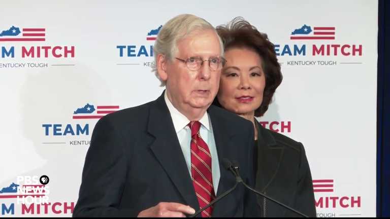 WATCH: Sen. Mitch McConnell holds news conference as presidential votes still being counted