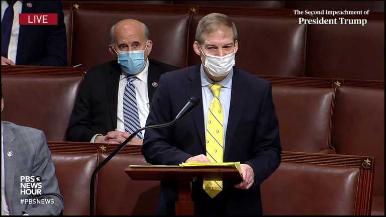 WATCH: Rep. Jim Jordan says second Trump impeachment is a product of ‘cancel culture’