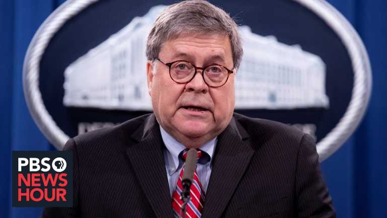 News Wrap: Barr breaks with Trump on claims of election fraud, U.S. hacking