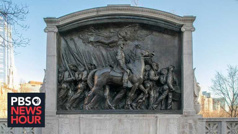 Boston restores monument to Black Civil War troops