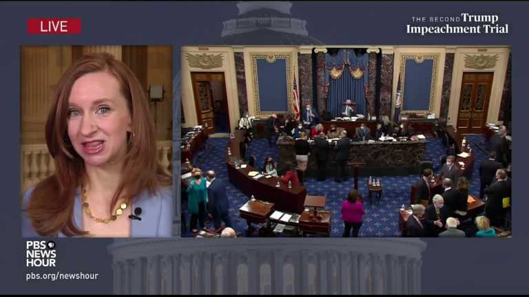 WATCH: Lisa Desjardins explains confusion following witness vote | Second Trump impeachment trial