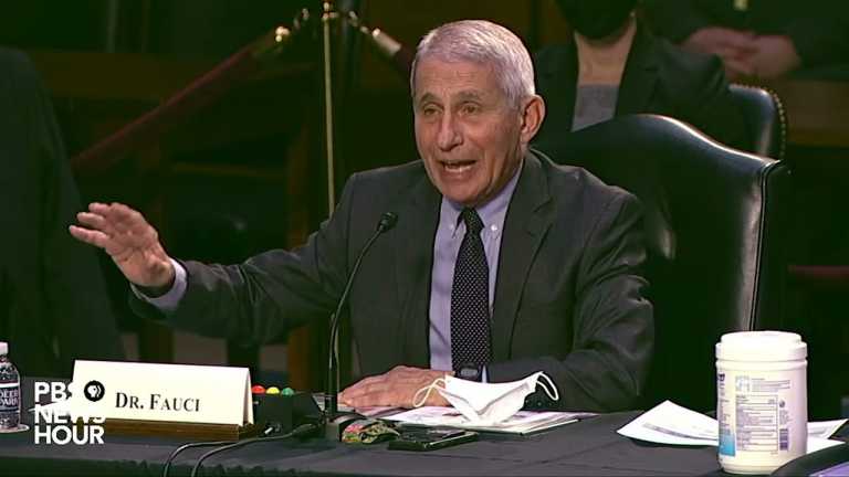 WATCH: ‘Masks are not theater,’ Dr. Fauci says