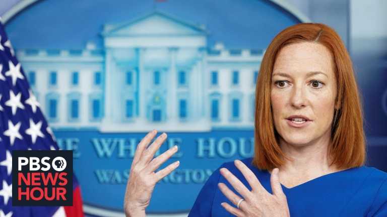 WATCH LIVE: Psaki holds White House news briefing with Energy Secretary Granholm