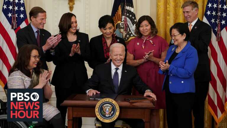News Wrap: Biden signs COVID-19 Hate Crimes Act to combat rise in anti-Asian attacks