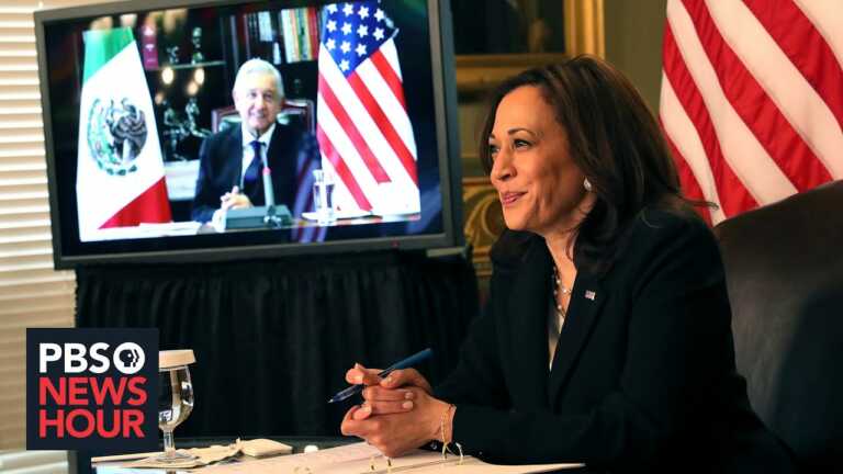 News Wrap: Harris appeals for Mexican cooperation on immigration