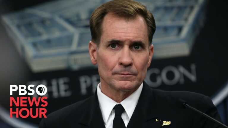 WATCH LIVE: Pentagon’s John Kirby and Gen. Hank Taylor hold briefing as Afghanistan deadline looms