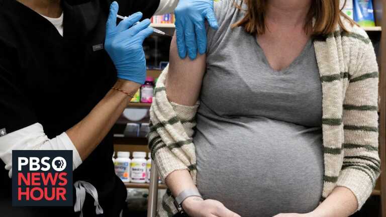 Only 32% of pregnant Americans are vaccinated, with divide worsening along racial lines