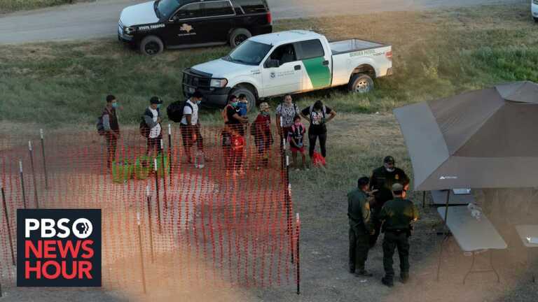 News Wrap: New migrant emergency builds along the Texas border with Mexico