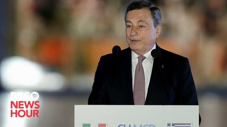 WATCH LIVE: Italian Prime Minister Mario Draghi speaks at 2021 U.N. General Assembly