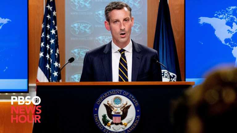 WATCH LIVE: State Dep. Spokesperson Ned Price holds a briefing amid Sudan coup, U.S.–ASEAN summit