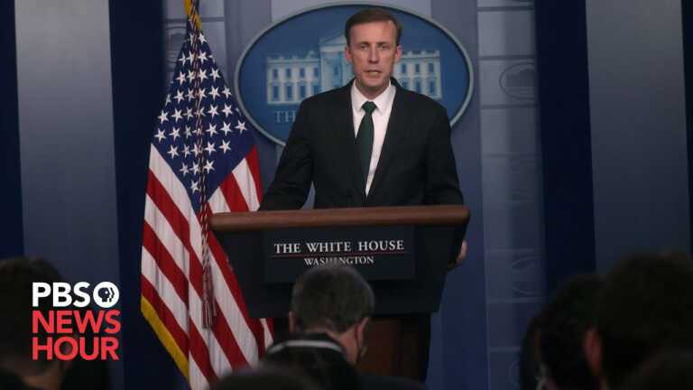 WATCH LIVE: National Security Advisor Jake Sullivan takes questions at White House briefing