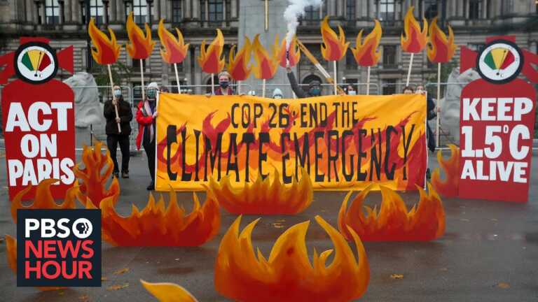 News Wrap: Protesters demand climate action in Glasgow ahead of COP26