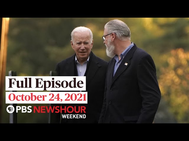 PBS NewsHour Weekend Full Episode October 24, 2021