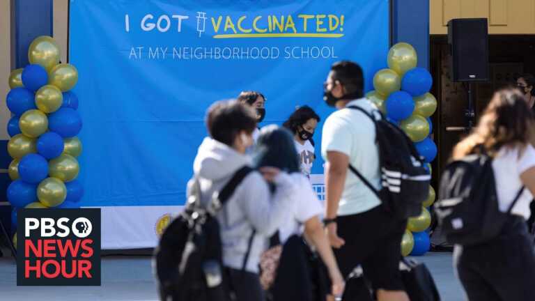 News Wrap: California to mandate COVID vaccine for schoolchildren