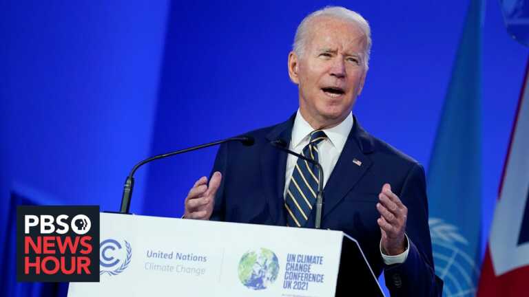 WATCH LIVE: Biden holds press conference at COP26 climate change summit in Glasgow