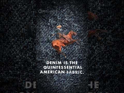 #Shorts The Origins of Denim | Riveted: The History of Jeans | American Experience | PBS