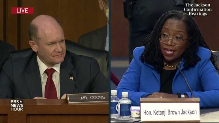 WATCH: Sen. Chris Coons questions Jackson on lessons from the U.S. Sentencing Commission