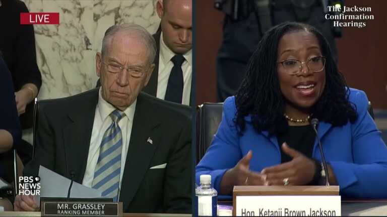WATCH: Sen. Grassley questions Jackson about sentencing enhancements in confirmation hearing
