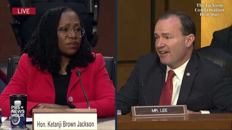 WATCH: Sen. Mike Lee questions Jackson in Supreme Court confirmation hearings