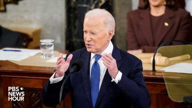 WATCH: ‘Fund the police,’  Biden says at State of the Union