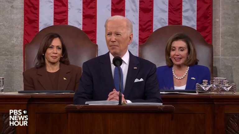 WATCH: Biden announces repairs to thousands of miles of highways and bridges at State of the Union