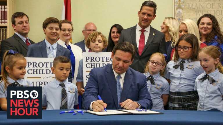 How Florida’s ‘Don’t Say Gay’ law regulates school lessons on gender, sexual orientation