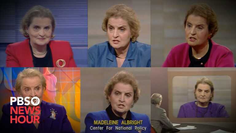 WATCH: A look back at Madeleine Albright’s NewsHour appearances