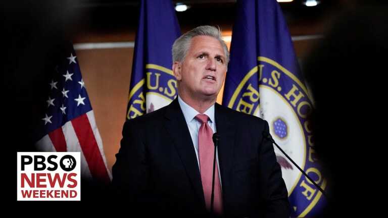 House Minority Leader McCarthy says he never asked Trump to resign after Jan. 6