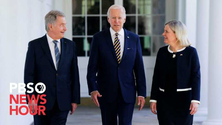 WATCH LIVE: President Joe Biden meets with Swedish and Finnish leaders amid bid for NATO membership