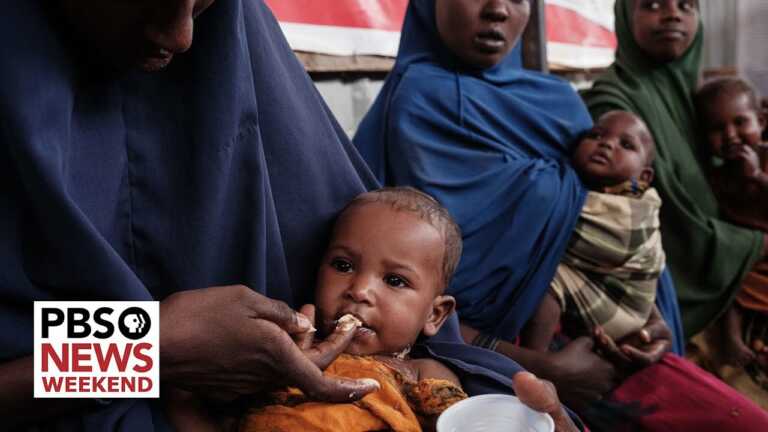 Mothers in Somalia fight drought and famine to feed their children