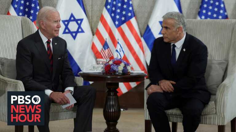 Biden holds talks on Iran with Israel amid calls to address journalist’s death