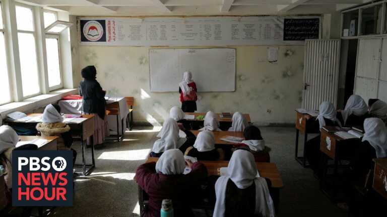 Afghan women, girls push for education in the face of Taliban resistance