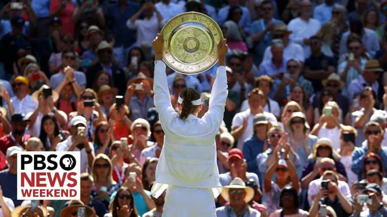 Wimbledon women’s final makes tennis history