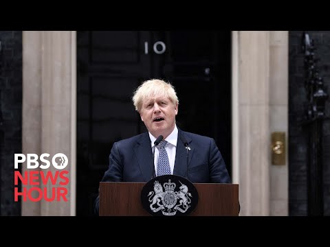 UK Prime Minister Boris Johnson resigns #shorts