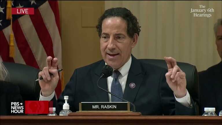 WATCH: Rep. Raskin says Trump actively fired up supporters on social media ahead of Jan. 6